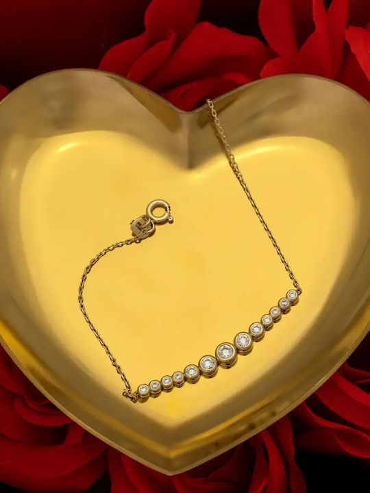 Комплект с Колие & Пръстен от Злато 14K с Камъни