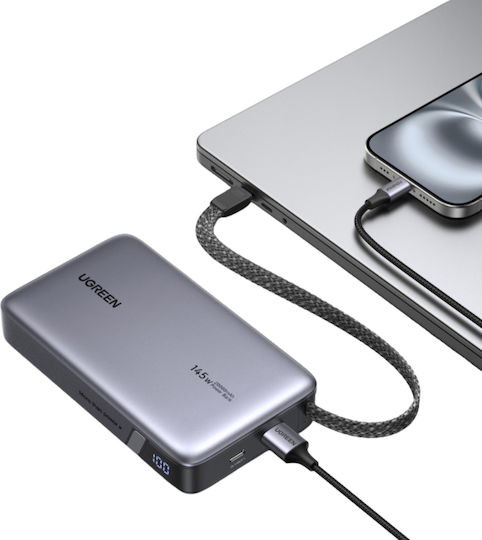 Ugreen PB551 Power Bank 20000mAh 145W με Θύρα USB-A και Θύρα USB-C Power Delivery Γκρι