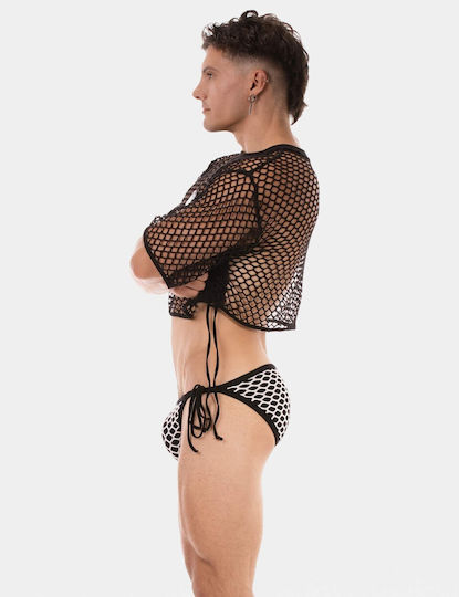 Barcode Berlin Sexy Ανδρικό Top Μαύρο