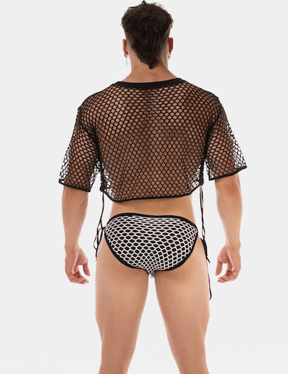 Barcode Berlin Sexy Ανδρικό Top Μαύρο