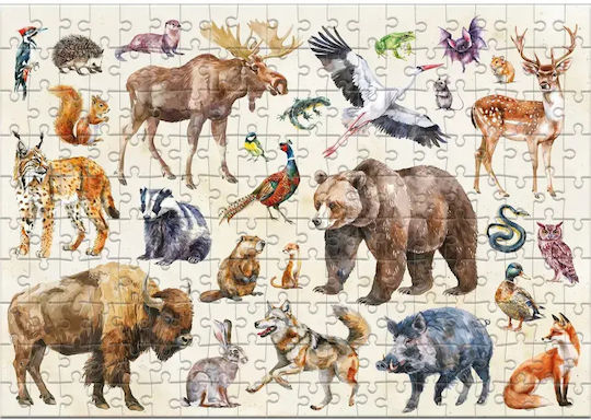 Dodo Puzzles Montessori Forest Animals 200pcs