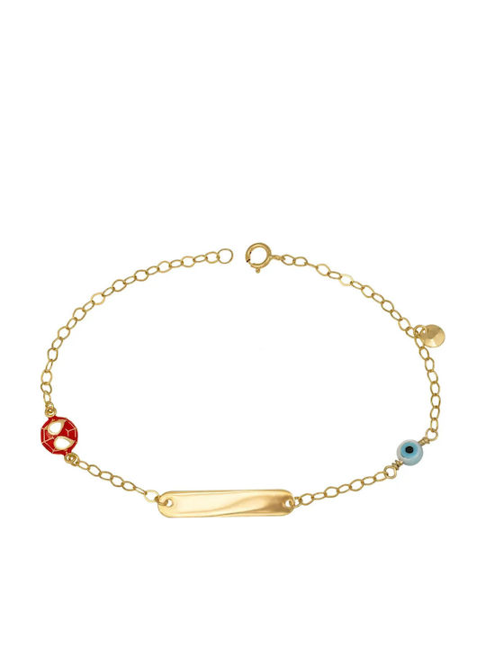 Gold 9K ID Bracelet