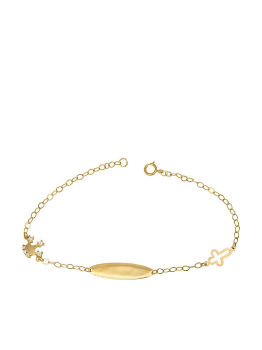 Gold 9K ID Bracelet