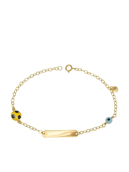 Gold 9K ID Bracelet
