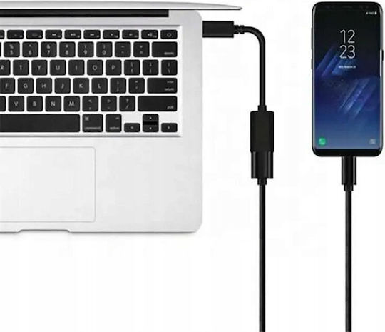 Adaptor Usb-c La Usb 3.0 Zola 60w 3a Tehnologie Pd Lungime 15 Cm Viteză Transfer 10 Gb S Negru
