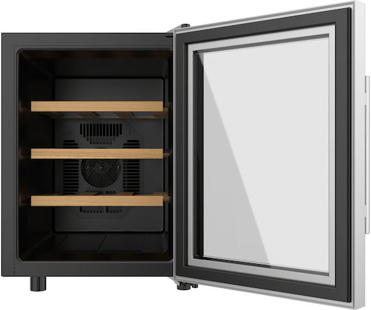 Cecotec Bolero GrandSommelier 1255 CoolWood Συντηρητής Κρασιών 12 Φιαλών