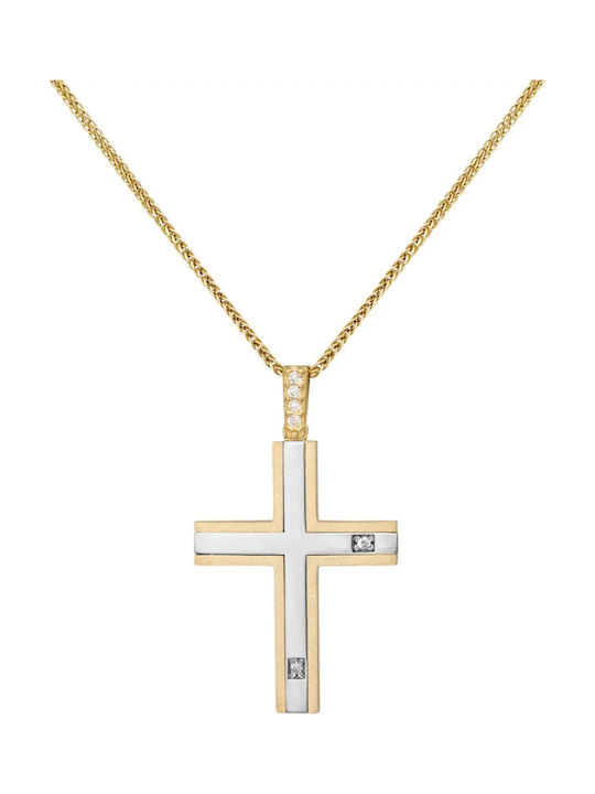 Gold Cross 14K Double Sided Gold Cross 14K Double Sided