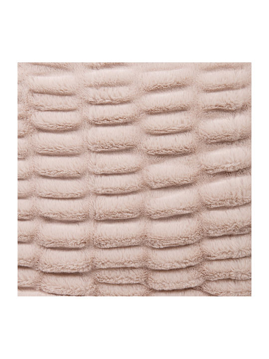 Nima Mossy Κουβέρτα Sherpa Υπέρδιπλη 220x240εκ. Light Pink