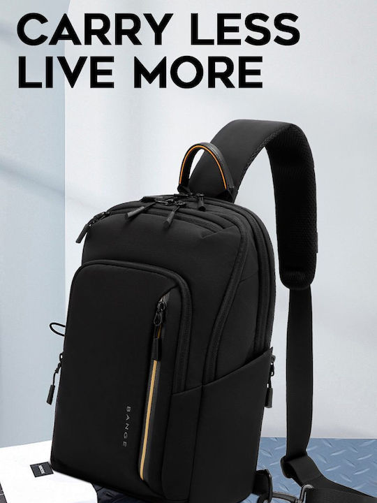 Herrentasche Sling Schwarz