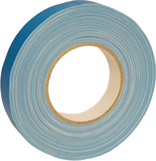 Fos Technologies Αυτοκόλλητη Υφασμάτινη Ταινία Μπλε 50mx25mm