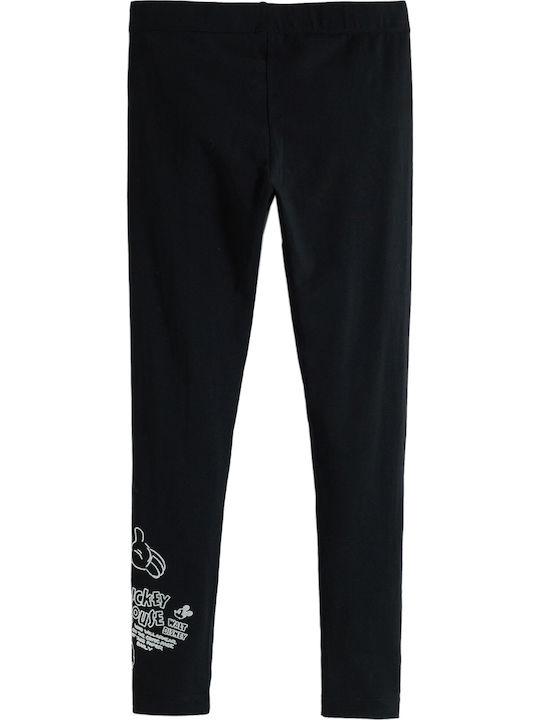 Kids Legging Long Black Mickey