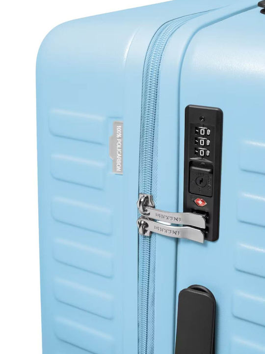 Puccini Munich Großer Reisekoffer Hartschalen Blue mit 4 Räder PC035A-7B