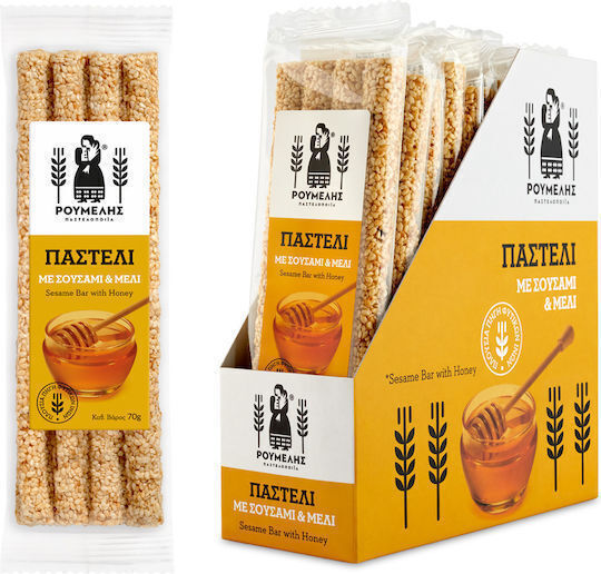 Pastelopoiia Roumelis Sesame Seed Candy 20gr