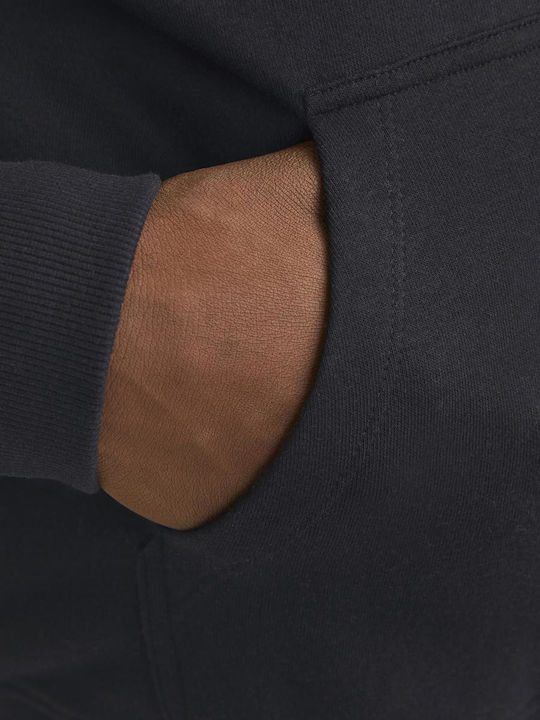 Sweatshirt with Hood Black Jorvesterbro Newton Boxfront