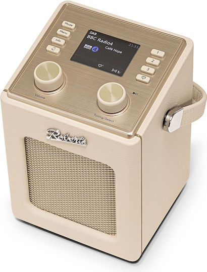 Roberts Revival Mini 2 Φορητό Ραδιόφωνο Ρεύματος / Μπαταρίας DAB+ με Bluetooth Pastel Cream