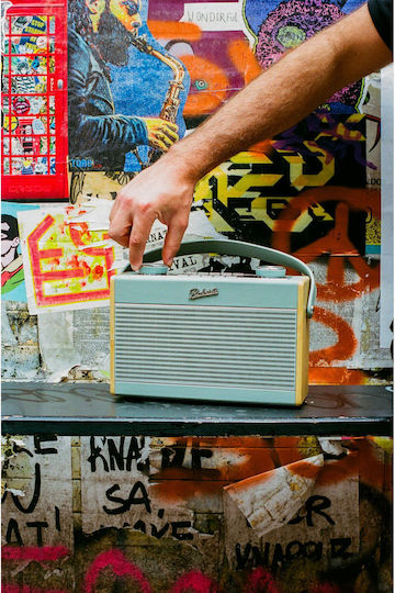 Roberts Rambler Max Φορητό Ραδιόφωνο DAB+ με Bluetooth και USB Duck Egg Blue