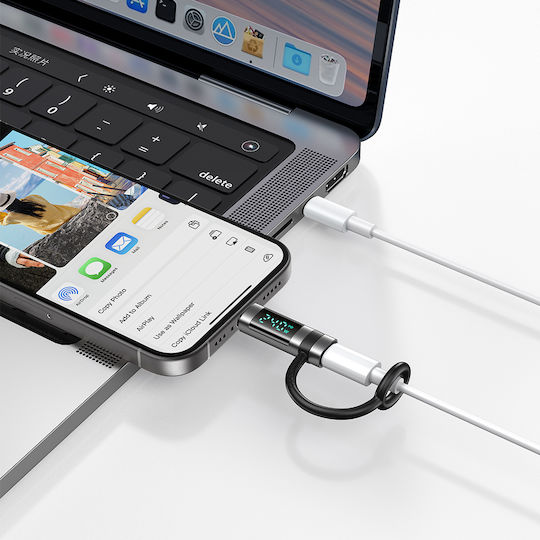 Mcdodo Μετατροπέας USB-C male σε USB-C female 1τμχ