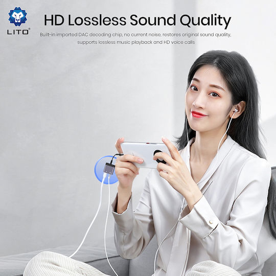 Lito Converter USB-C / 3.5mm male to 3.5mm female 1pcs