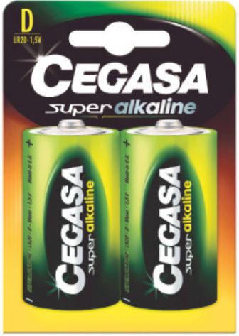 Cegasa Cegasa Super Alkaline Μπαταρίες C 1.5V 2τμχ