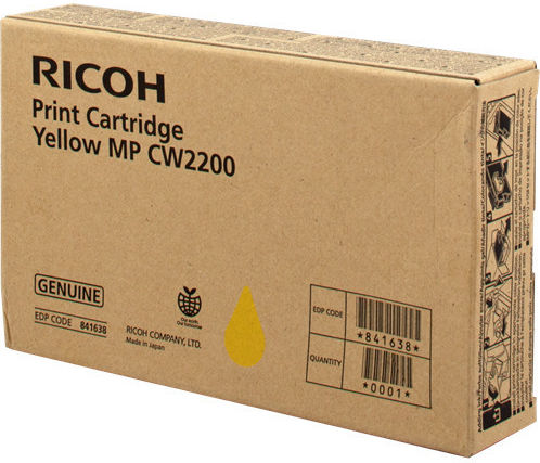 Ricoh MPC W2200SP Γνήσιο Μελάνι Εκτυπωτή InkJet Κυανό (841636)