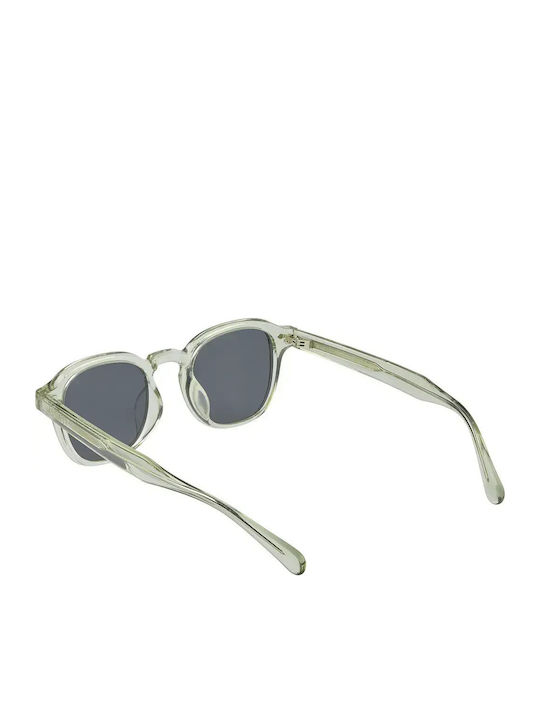 Cairn Foolish Sunglasses Gray with Metal Frame & Gray Lens Cairn Foolish Sunglasses Gray with Metal Frame & Gray Lens