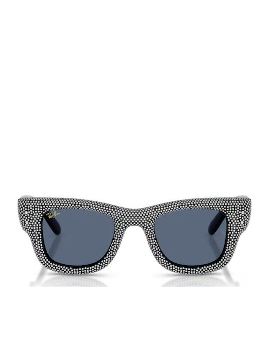 Ray Ban Wayfarer Unisex Sunglasses with Black Metallic Frame and Black Lens RB4940BP 686580