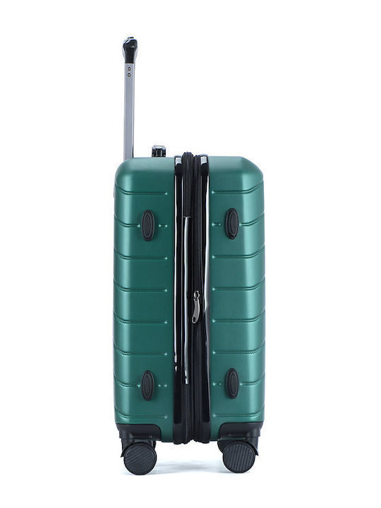 Lavor Valiză De Călătorie Cabina Dură Verde Cu 4 Roți Înălțime 55 Cm