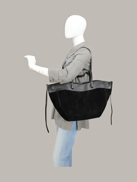 Damentasche Schulter Handtasche Wildleder Braune