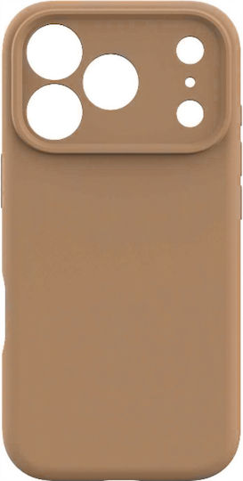 Spacecase Silicone Задна корица Силикон Кафяв (iPhone 17 Pro Max)