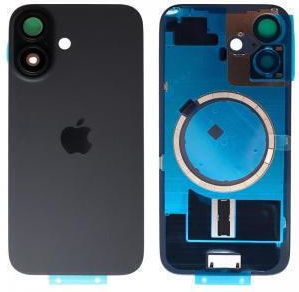 Battery Cover Black for iPhone 16
