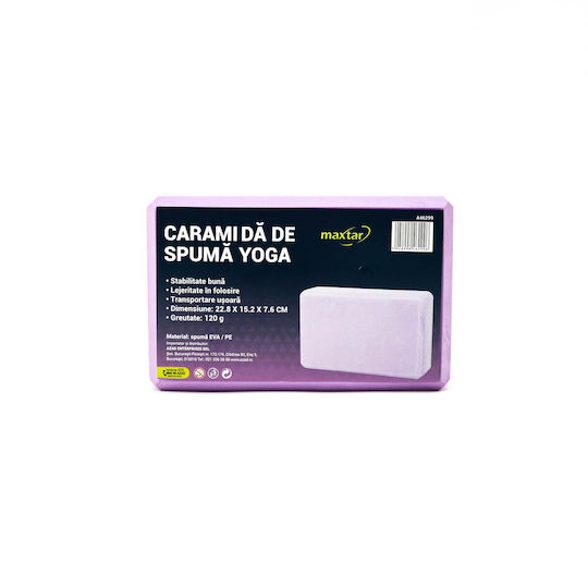 Yoga Block Maxtar Lila