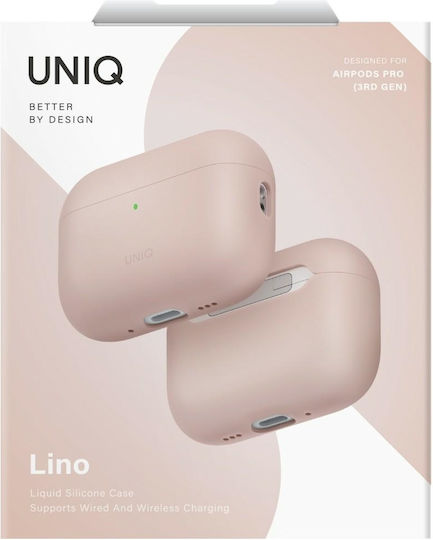 Uniq Θήκη Σιλικόνης σε Μπεζ χρώμα για Apple AirPods Pro