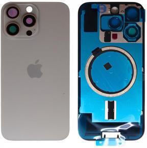 Silver Battery Cover for Apple iPhone 16 Pro