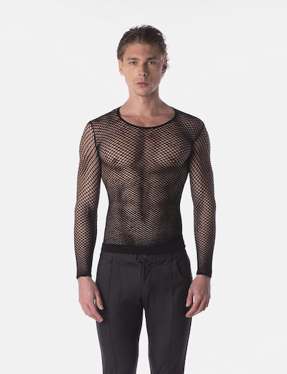 Barcode Berlin Sexy Ανδρικό Top Μαύρο
