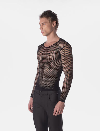 Barcode Berlin Sexy Ανδρικό Top Μαύρο