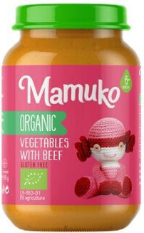 Mamuko Бебешка храна 190гр за 6+ месеца