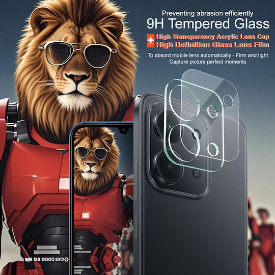 Imak Προστασία Κάμερας Tempered Glass Διάφανο για το Xiaomi Redmi 15C, Poco C85