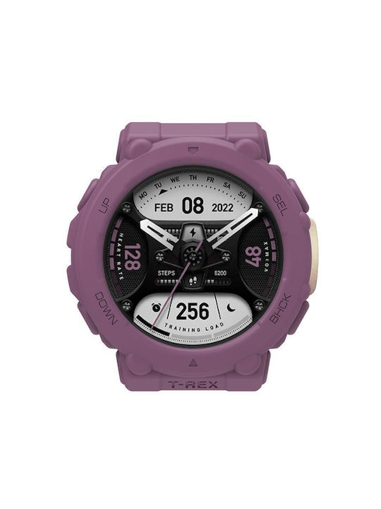 Силиконов Калъф в Лилав цвят за Amazfit T-Rex 2