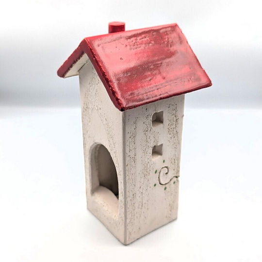 G2026/402 Handmade Ceramic Tabletop Decorative Little House Grekas Home