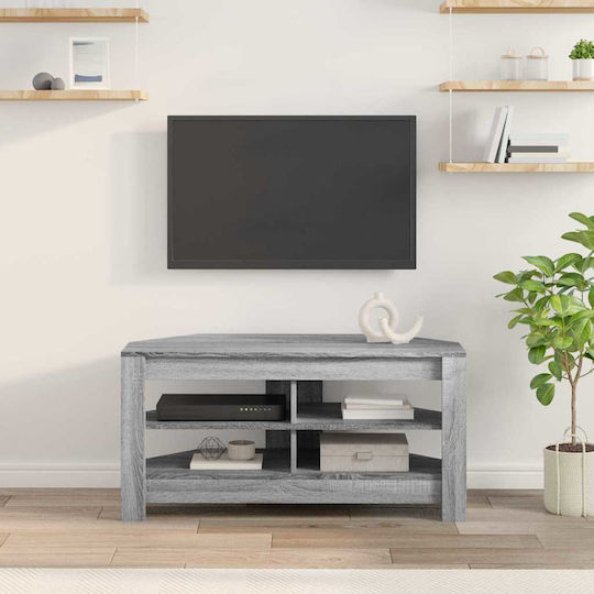 TV Stand Gray Particle Board M102xD40.5xH45cm