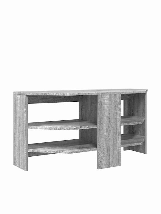 TV-Ständer Grau Spanplatte M102xT40,5xH45cm