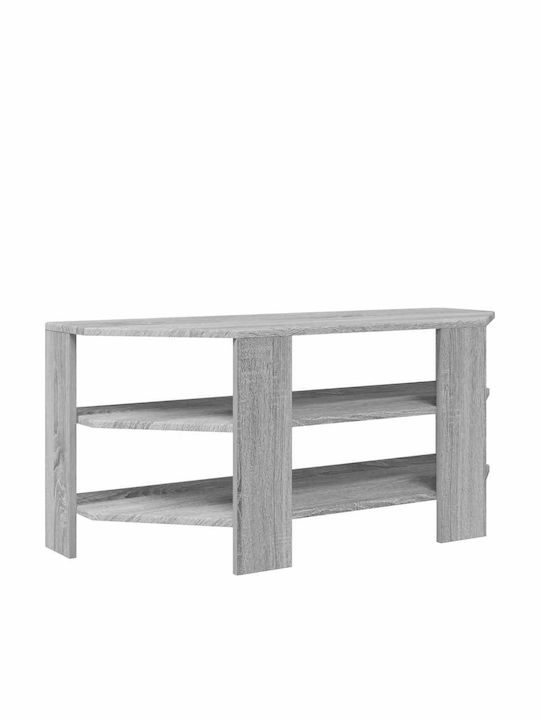 TV-Ständer Grau Spanplatte M102xT40.5xH45cm