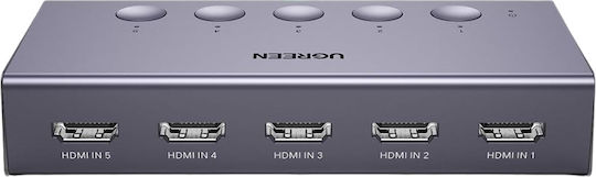 Hdmi Switch 5 Ports 4k/60hz Ugreen Cm568 25857 Cm568/25857
