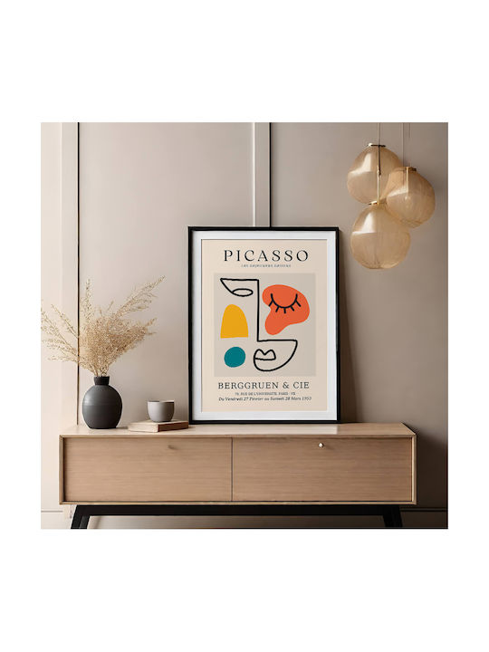 Poster Pablo Picasso Les Dejeurenes Dessins Art243 21cm X 30cm White Frame PVC