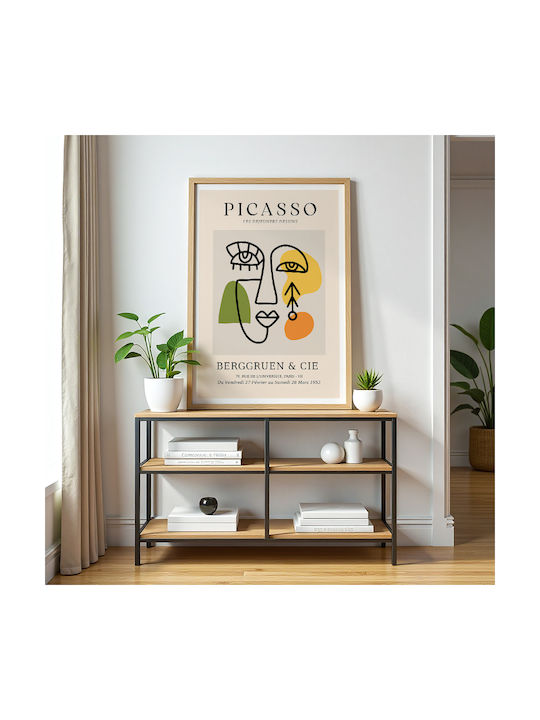 Poster Pablo Picasso Les Dejeurenes Dessins Art244 21cm X 30cm Premium Black Wooden Frame