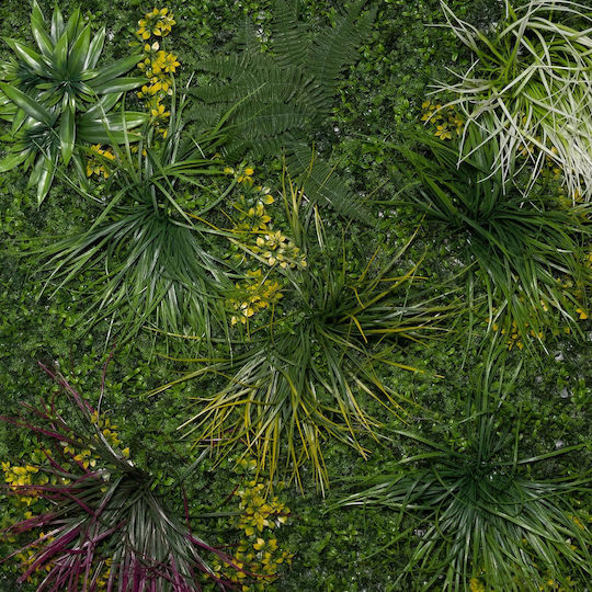 Supergreens Artificial Foliage Panel Yellowish Grass 1x1m Artificial