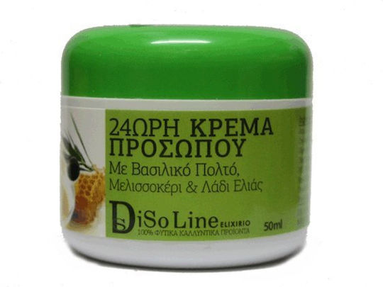 DisoLine Elixirio Cremă Hidratantă de Zi pentru Față 24h 50ml