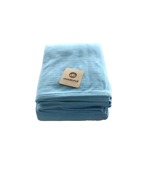 Manterol Casa Arica Blanket Spain Fleece Single 160x240cm Orange