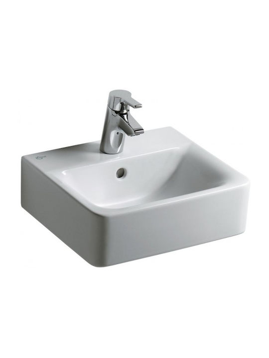 Ideal Standard Connect Countertop Sink Porcelain 40x36x16cm Glossy White
