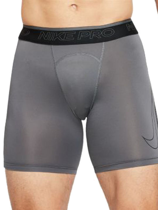 Nike Pro Dri-Fit Men's Sports Short Leggings Gray